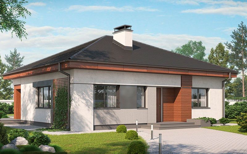 Проект одноэтажного дома